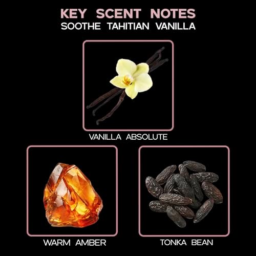 LOVSPA Tahitian Vanilla Reed Diffuser Set - Vanilla Amber Tonka Bean Scent