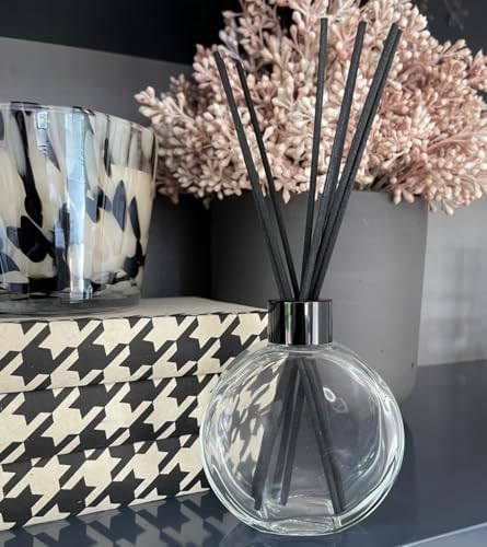Altoona Reed Diffuser Set 5oz Scented Oil Black White Gift Box Grapefruit
