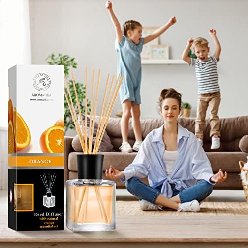Orange Diffuser Set 68 Fl Oz - Natural Aromatherapy