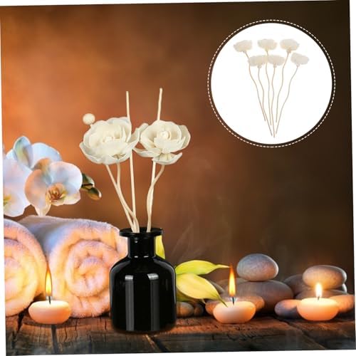 6pcs Aromatherapy Flower Diffuser Sticks Essential Oil Refills