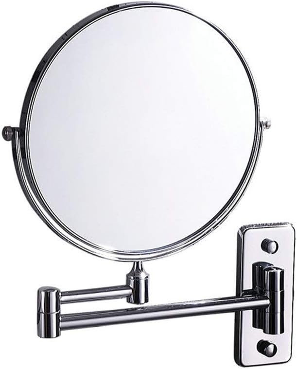 Retro Folding Wall Mirror 8 Inches for Bathroom and Living Room