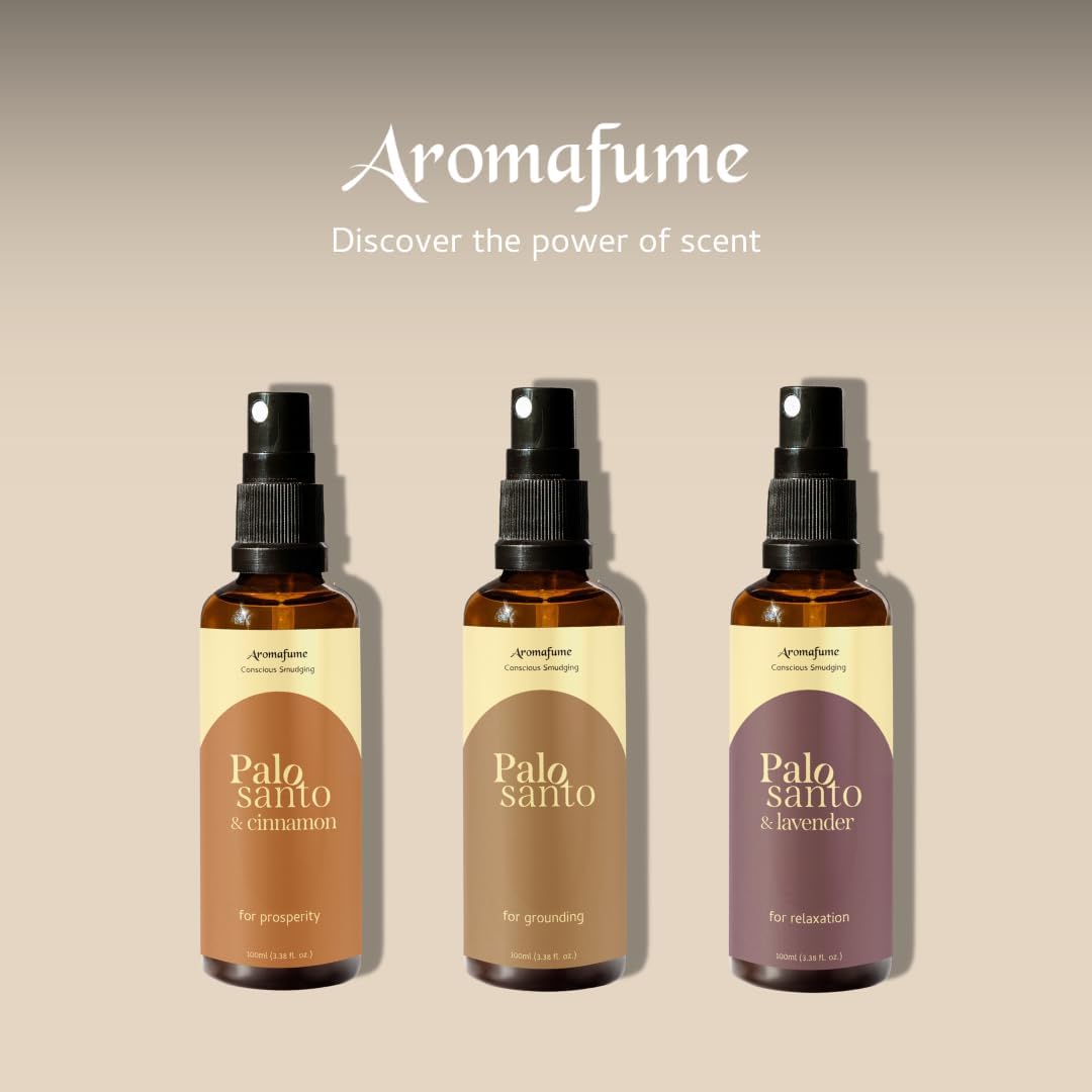 Palo Santo Copal Smudge Spray by Aromafume 100ml