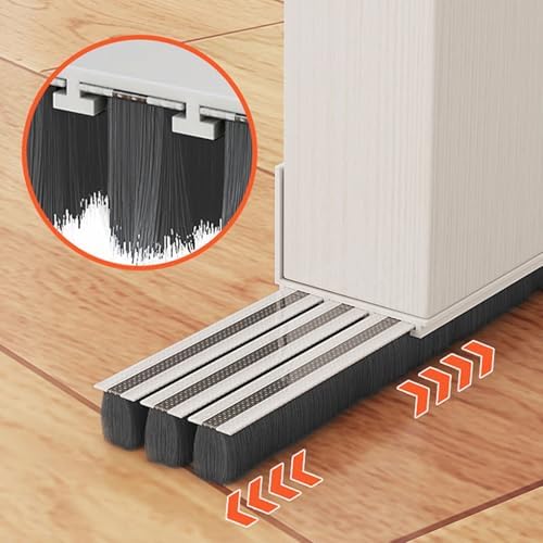 Under Door Draft Stopper Noise Blockers Front Door Sweeps Door Seal Blockers Easy Install