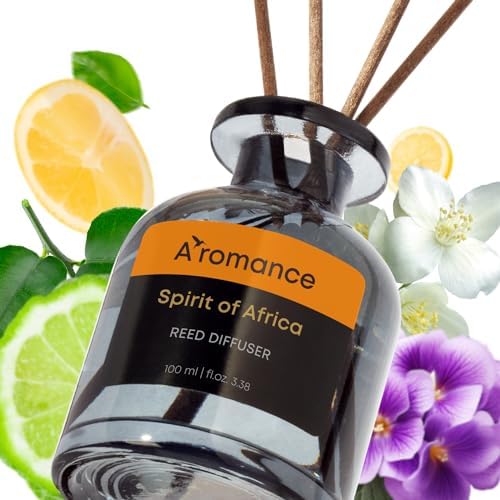 Spirit of Africa Reed Diffuser Set - Floral Woody Fragrance
