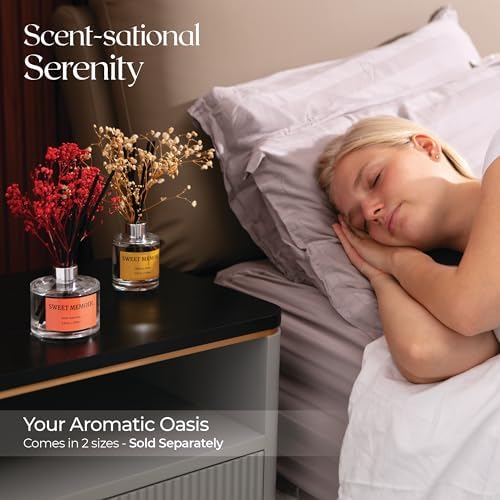 Sweet Memoir Preserved Flower Diffuser Set Moroccan Amber 67oz