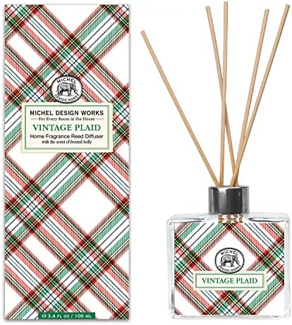 Michel Design Works Vintage Plaid Reed Diffuser