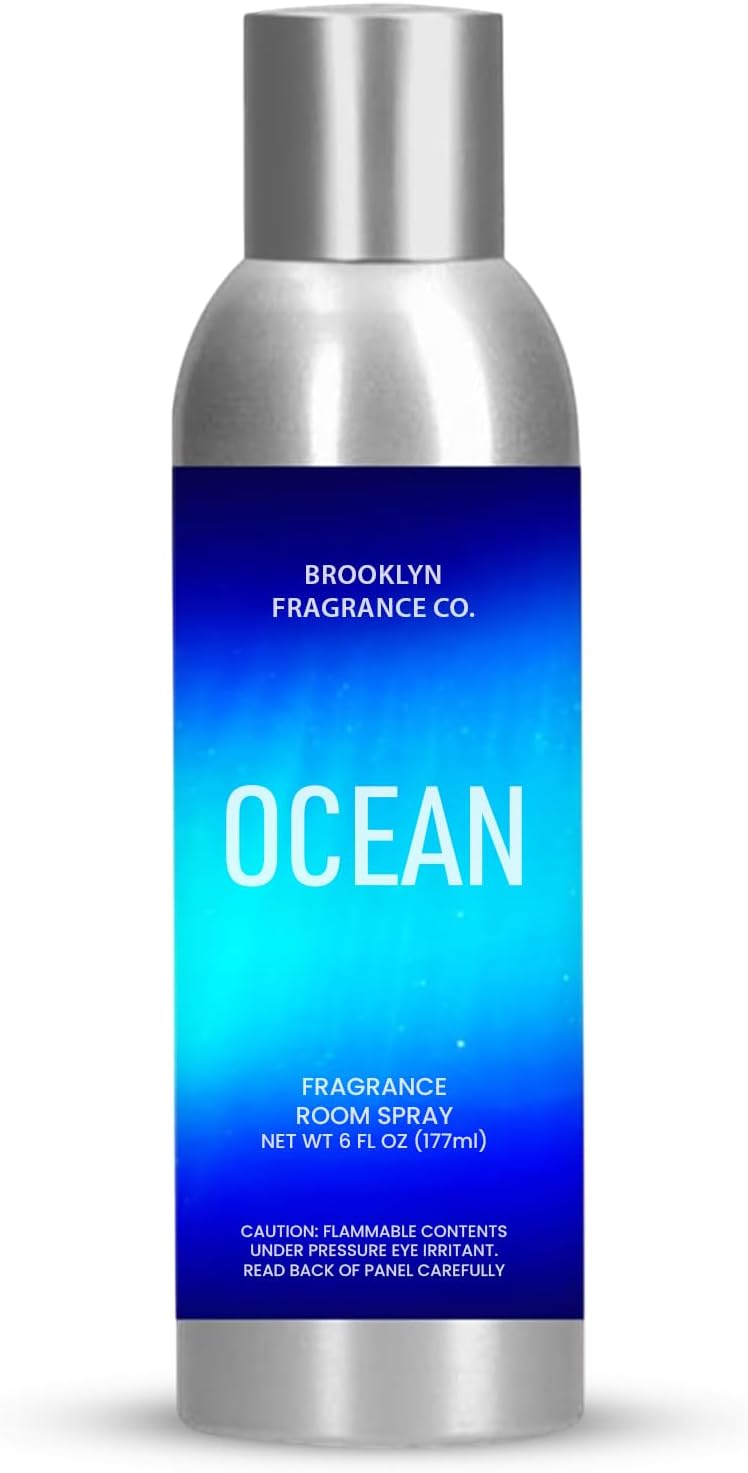 Brooklyn Fragrance Co Ocean Room Spray - 6 Fl Oz Premium Freshener