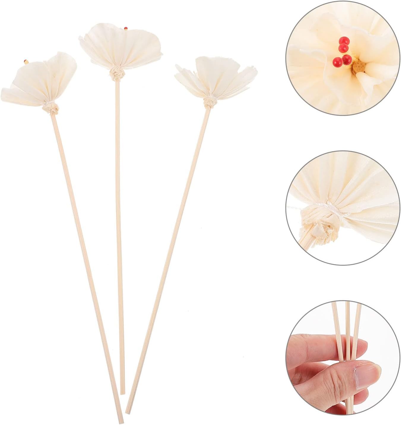 Healifty Reed Diffuser Set 3pcs for Home and Office