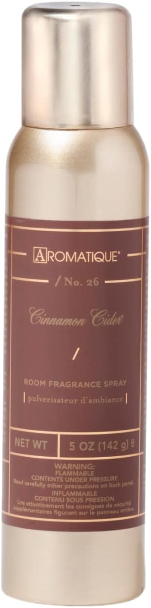 Aromatique Cinnamon Cider Room Spray - Cozy Holiday Scent 5oz