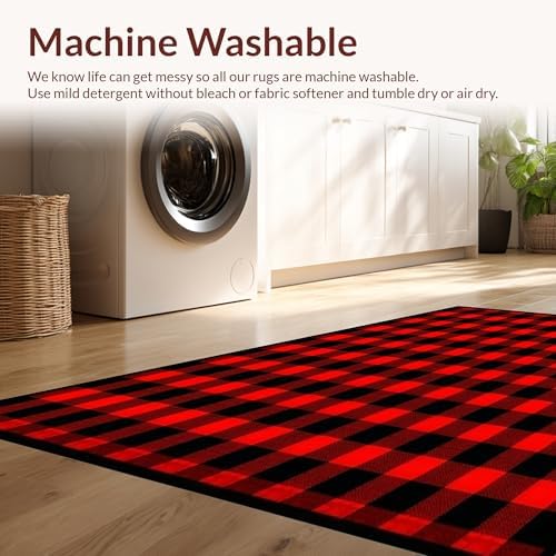 ODIKA Ultra Soft 6x9 Area Rug with Non Slip Design