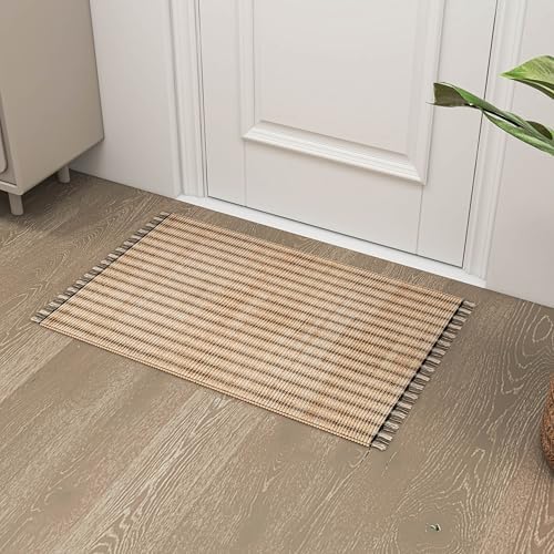 Eco Crave Natural Jute Braided 2x3 ft Entryway Rug