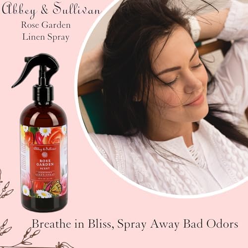 Abbey Sullivan Linen Spray Rose Garden 16 oz Pack of 2