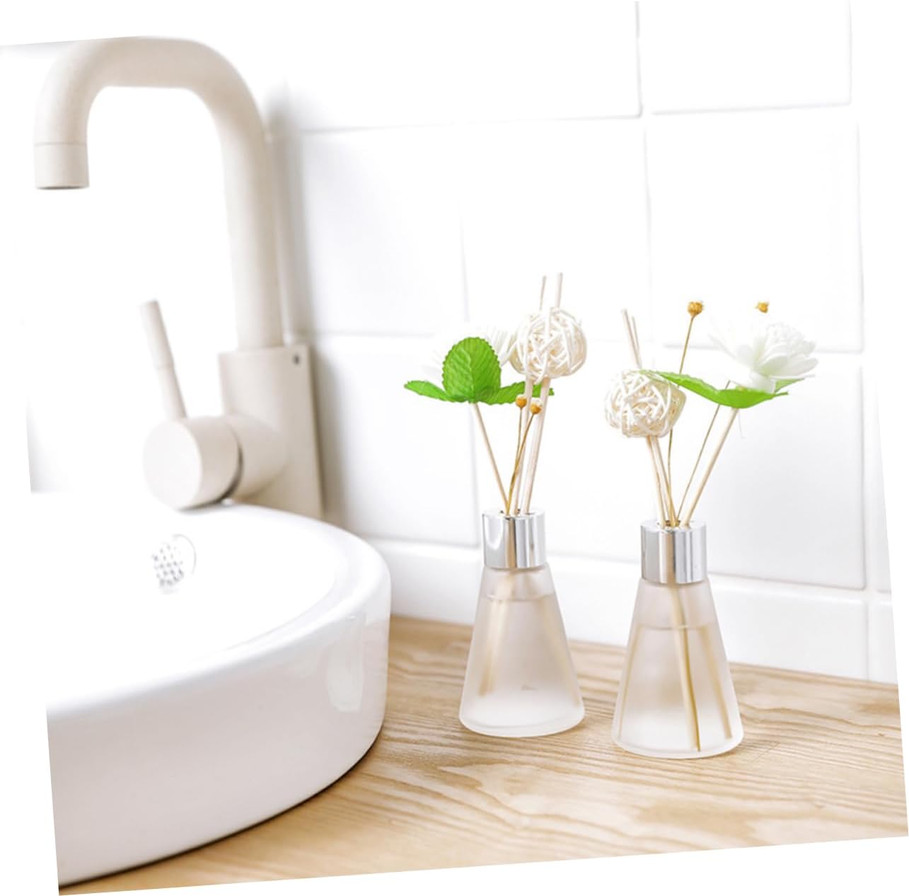 Cabilock 150pcs Natural Reed Diffuser Sticks Set