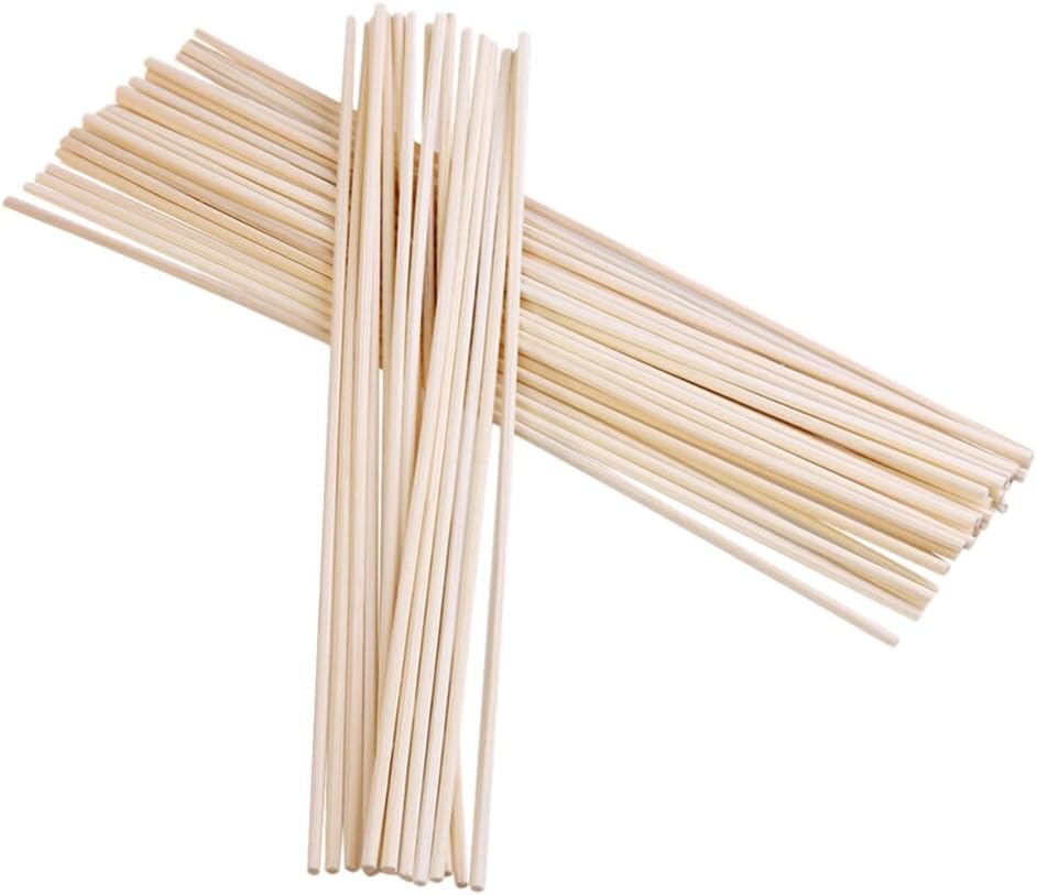 100pcs Natural Rattan Diffuser Sticks for Aromatherapy