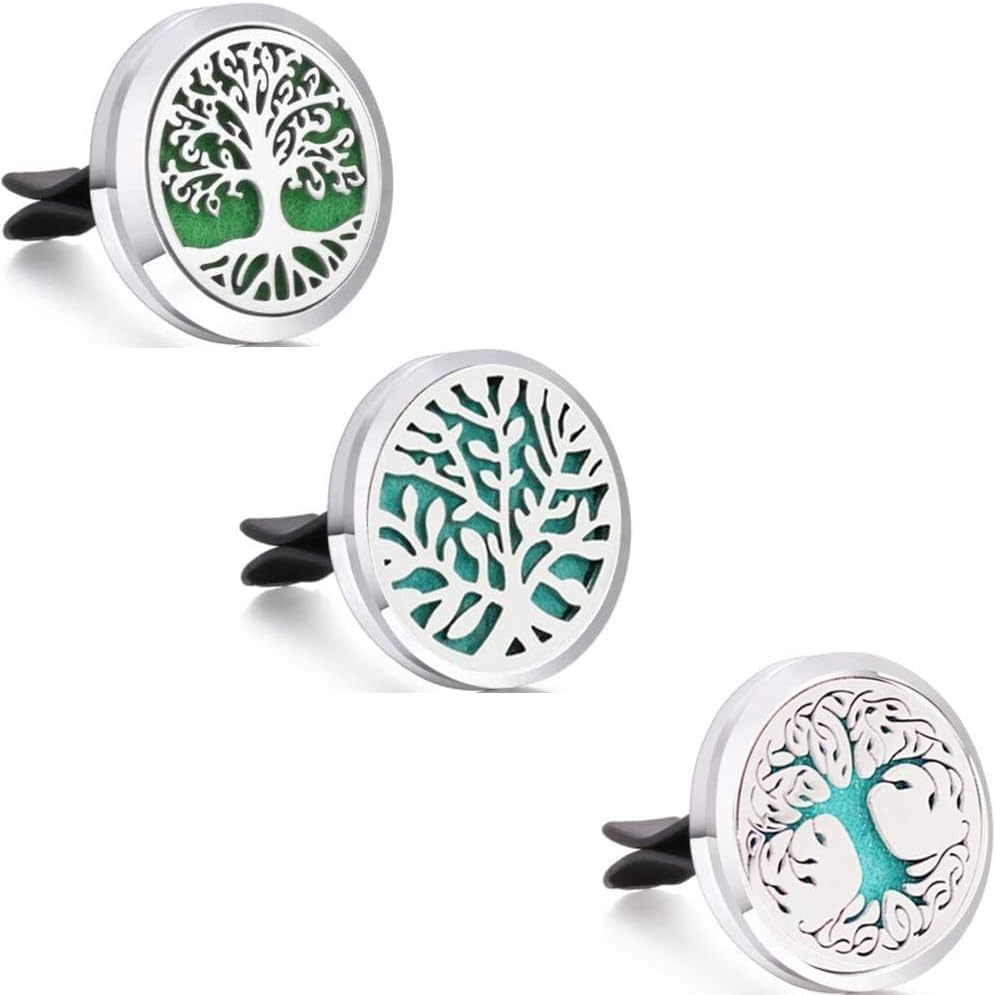 GERRIT 6 Piece Aromatherapy Diffuser Set with 72 Replacement Felt Pads and Gift Bag