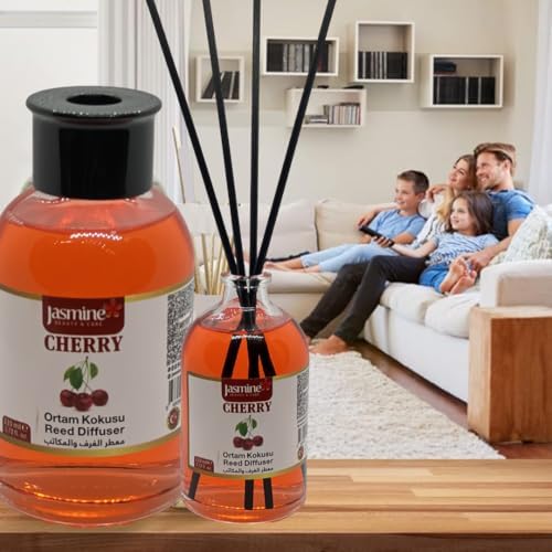 Jasmine Beauty and Care Reed Diffuser Set - Mango Scent 372 Fl Oz