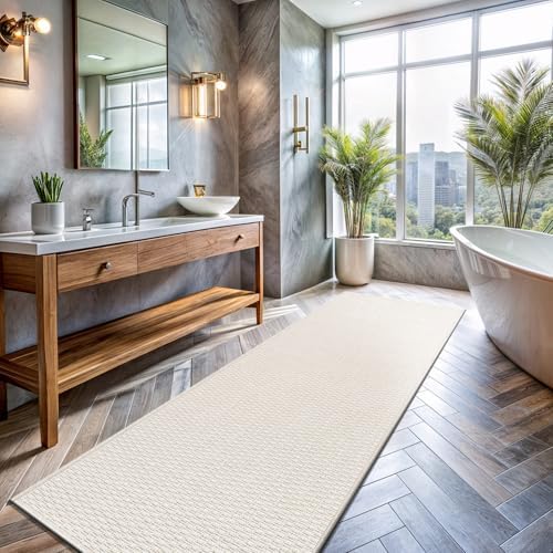 Lena Rug Easy Jute Runner Rug 2x7 Bone