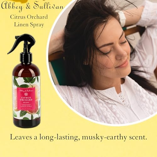 Abbey Sullivan Linen Spray Citrus Orchard 16 oz Pack of 2