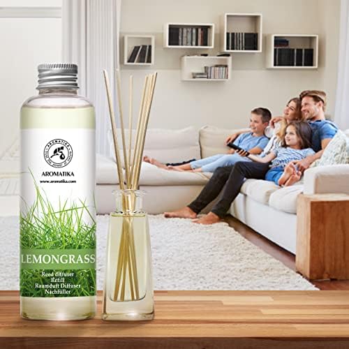 AROMATIKA Natural Reed Diffuser Set 4x68 Fl Oz