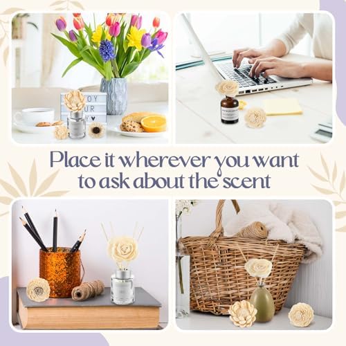 Waydress 15 Piece Sola Flower Diffuser Set