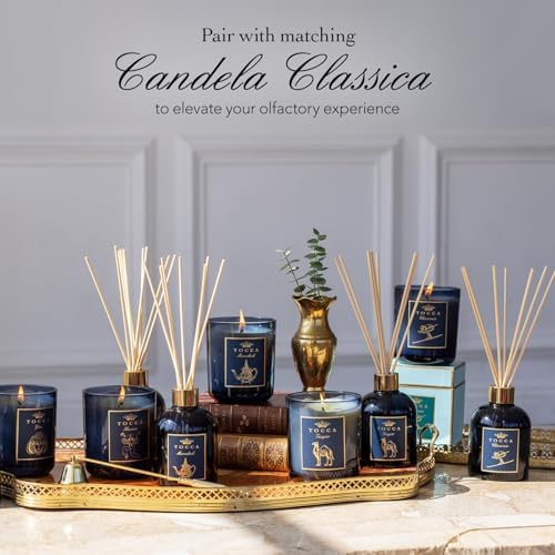 TOCCA Feu de Touch Reed Diffuser 6oz Gardenia Pomegranate