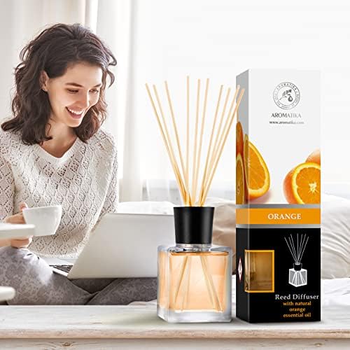 Orange Diffuser Set 68 Fl Oz - Natural Aromatherapy