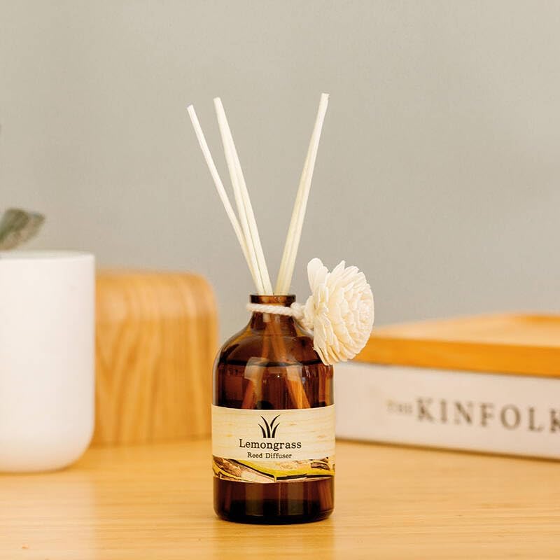 100PCS Natural Reed Diffuser Sticks 10 Inch Aromatherapy Refill