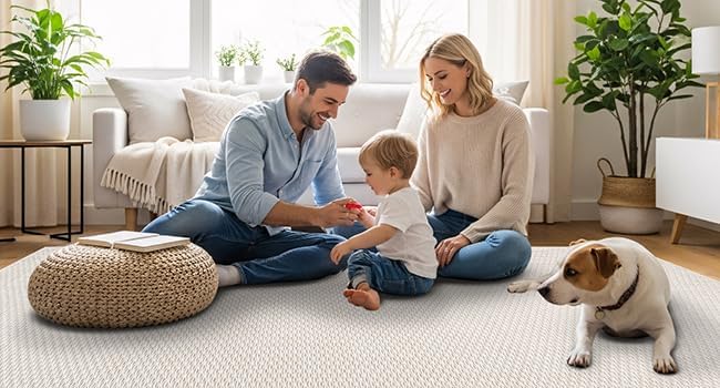 Lena Rug Easy Jute Runner Rug 2x7 Bone