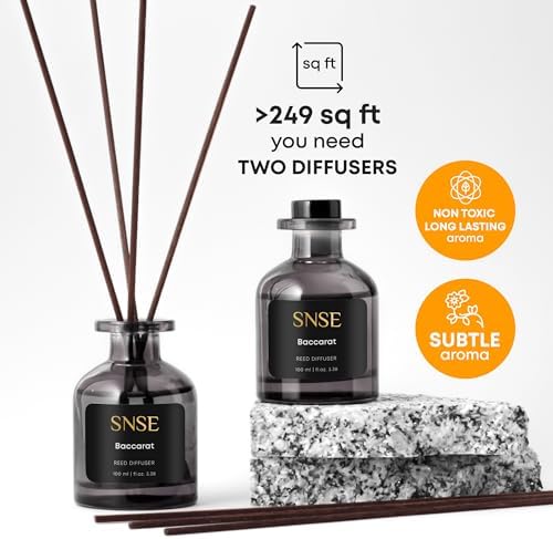 SNSE Baccarat Rouge Reed Diffuser Luxury Aroma Set