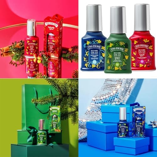 Poo-Pourri Toilet Spray Holiday Pack - 3 Bottles