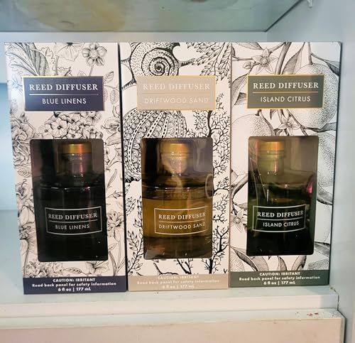 Island Escape Reed Diffuser Set 3 Pack