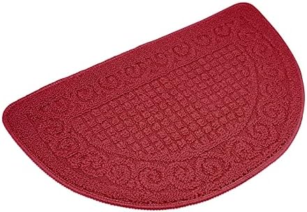 Olpchee Half Round Non-Slip Doormat Floor Rug Mat