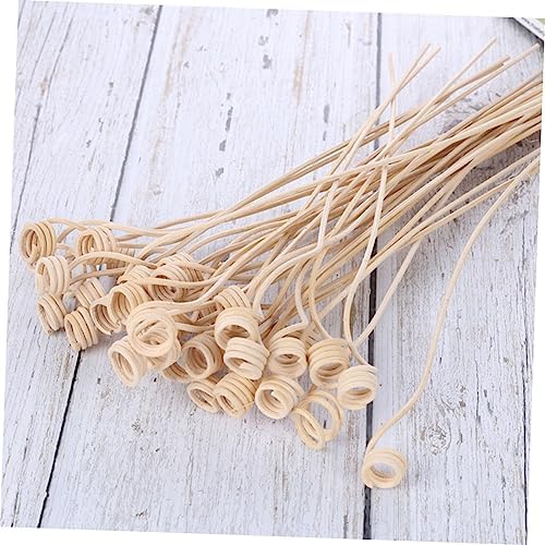 EXCEART 40pcs Natural Rattan Diffuser Sticks for Home Fragrance