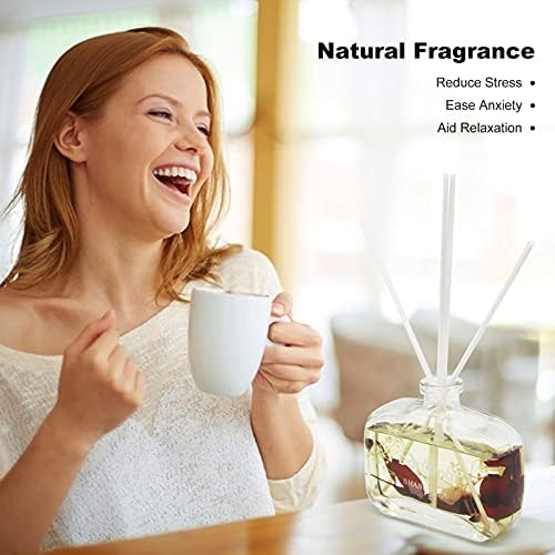 DAROMA Reed Diffuser Set with Dried Flowers 1