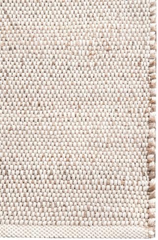FRELISH DECOR Handwoven Jute Cotton Area Rug 2x3