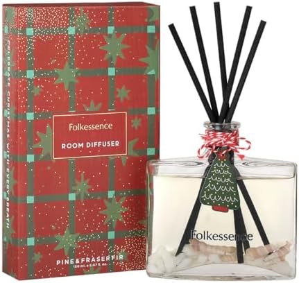Folkulture Christmas Reed Diffusers for Home Decor
