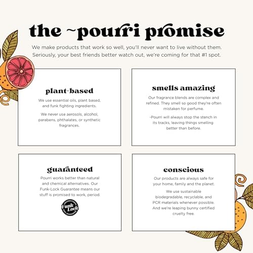 Pourri Poo-Pourri Toilet Spray 2 Fl Oz Cypress Cedar Smoked Vanilla