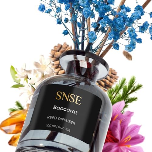 SNSE Baccarat with Flowers Reed Diffuser Set