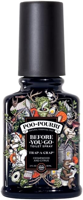 Poo-Pourri Cedarwood and Citrus Odor Eliminator 2 oz Liquid