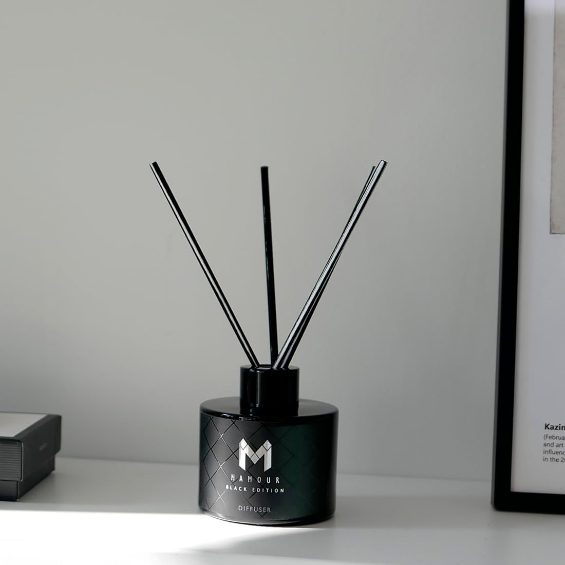 MARIEUS MAMOUR Oil Diffuser Set with Bamboo Sticks