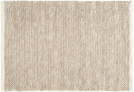 Hausattire Jute Woven 2x3 Area Rug - Natural Beige