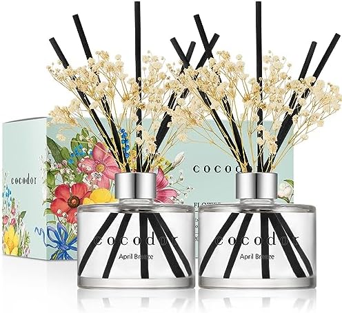 Cocodor April Breeze Reed Diffuser Set 2 Pack 67oz