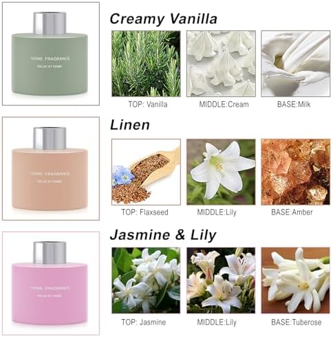 Lodeur Vill 3 Pc Reed Diffuser Set
