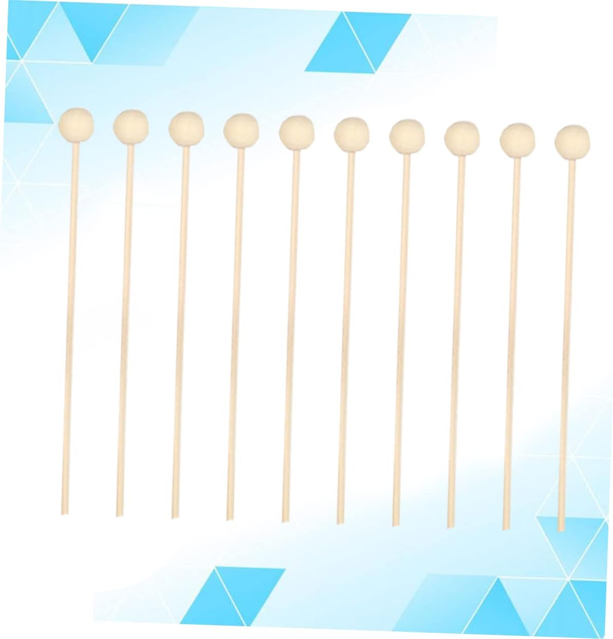 Zerodeko 10pcs Natural Rattan Diffuser Sticks with Wooden Bead Reeds for Home Fragrance
