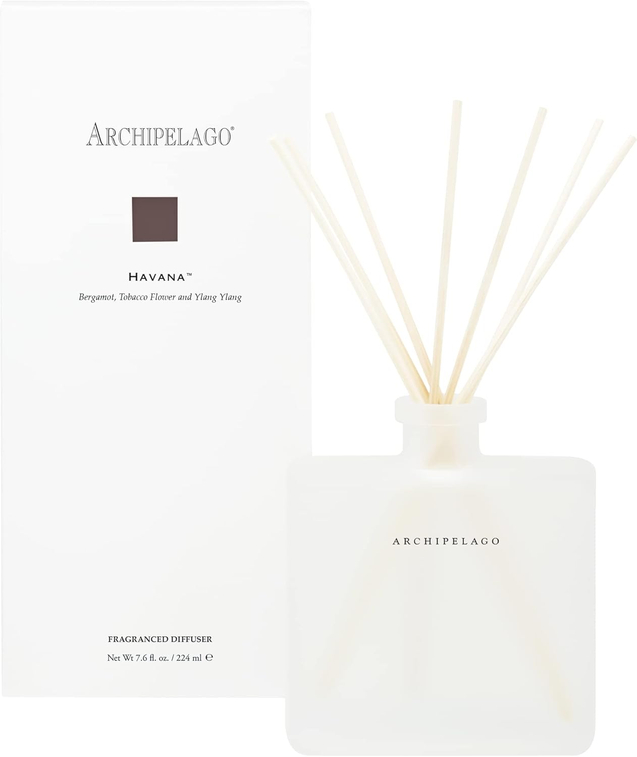 Archipelago Botanicals Havana Reed Diffuser Set