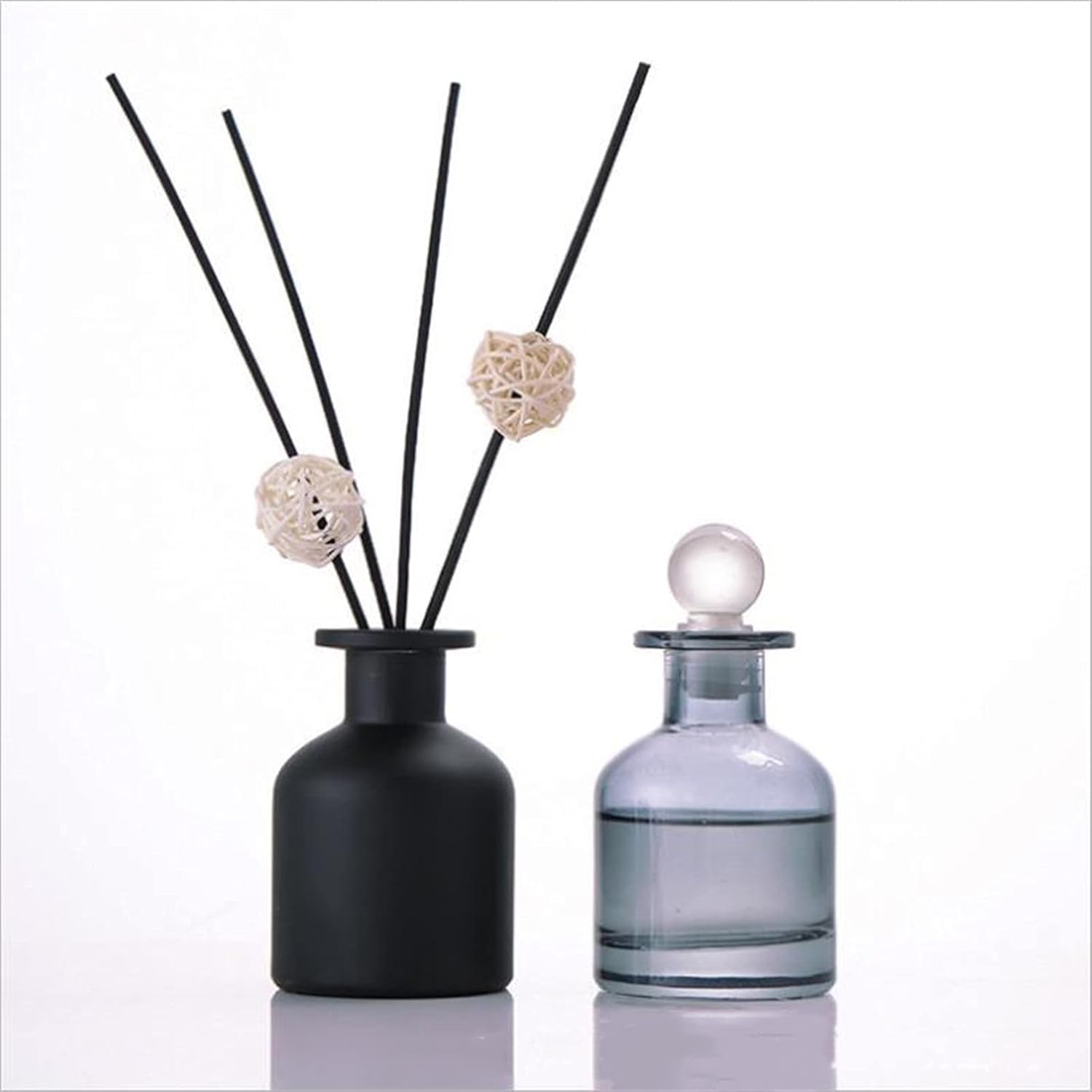 SHUILING Fragrance Diffuser Bottles 150ml Refillable Glass Vase