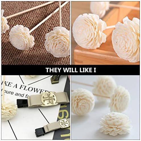 6pcs Dried Flower Rattan Sticks for Home Fragrance Decor