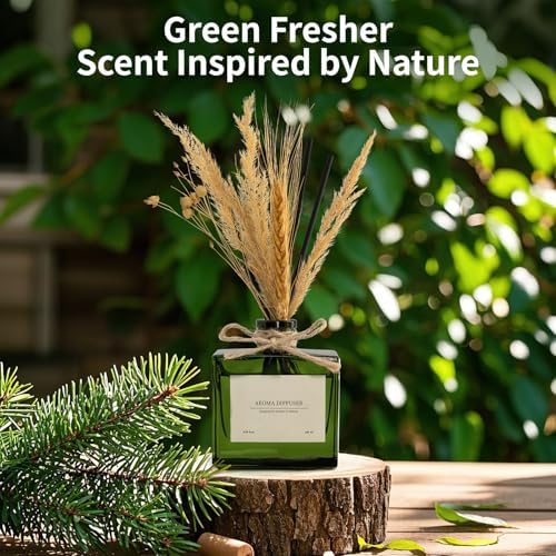Sandalwood Orange Reed Diffuser Set 6 oz 7 Sticks