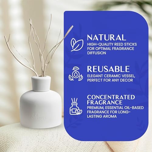 Gibi Reed Diffuser Set - Sakura Dream Scented 52 oz