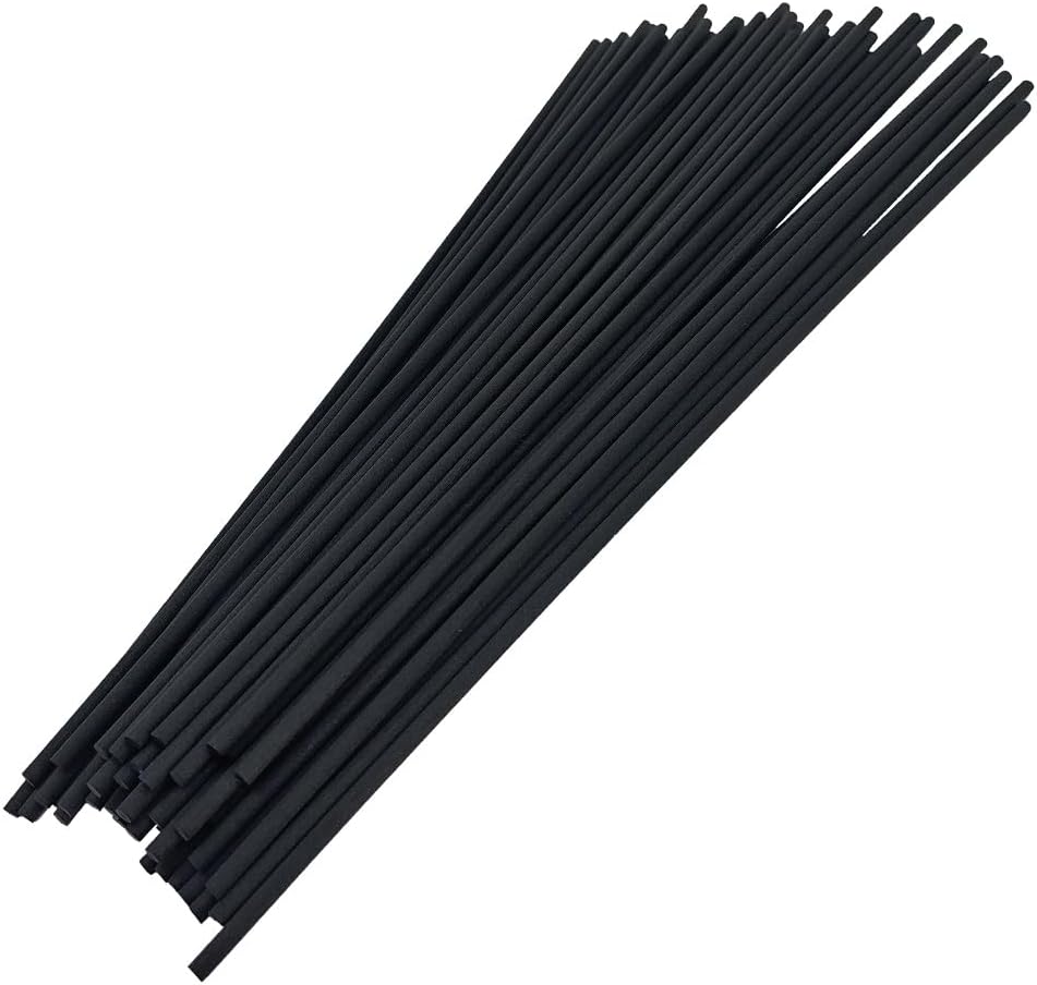 50PCS Black Fiber Diffuser Sticks 12 Inch Long